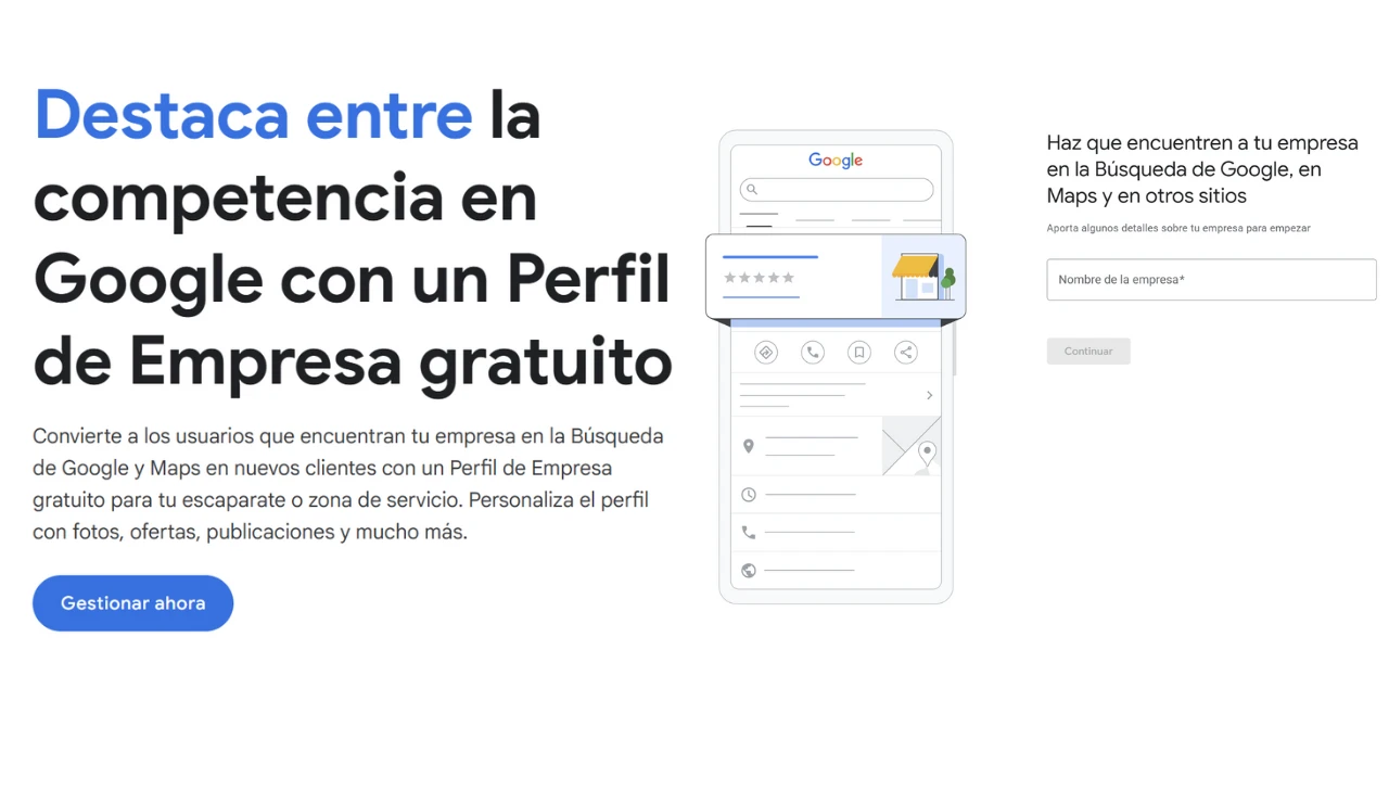crear ficha google maps