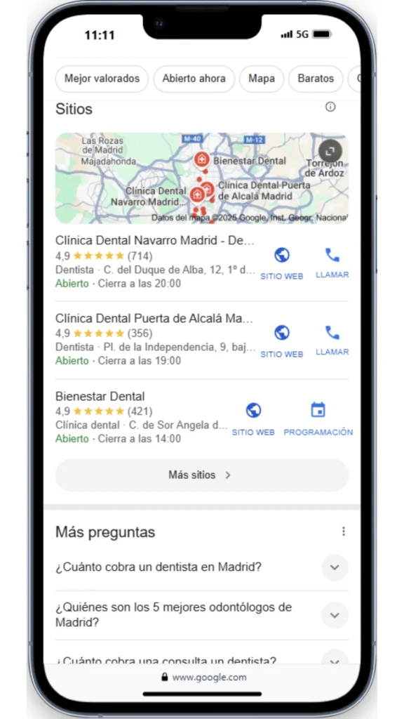 locak paco google negocios